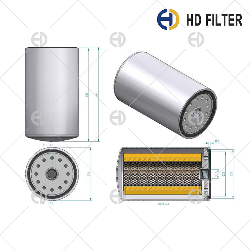 Caterpillar/CAT fuel filter 1R-0749 U.S.A America