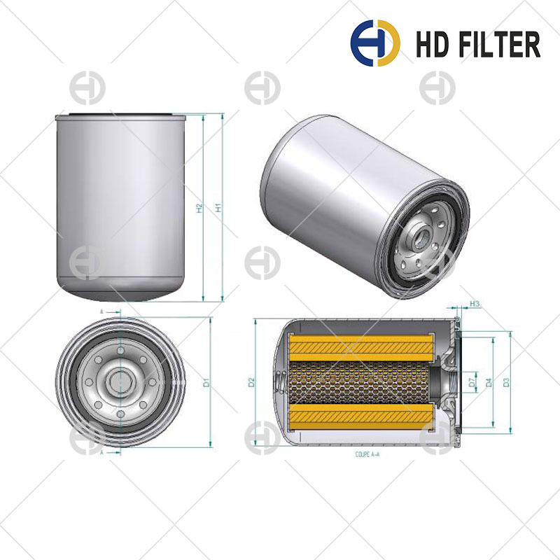 CAT oil filter 1R-1808 U.S.A America