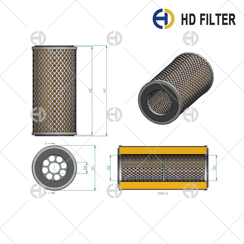 Caterpillar Fuel Filter 1R-0756 U.S.A America