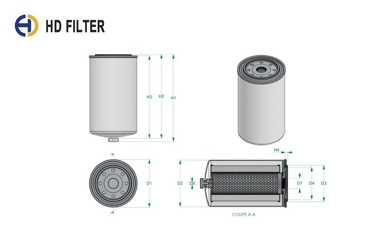 Fleetguard Fuel Filter FS1280