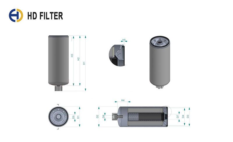 Fleetguard Fuel Filter FS1006