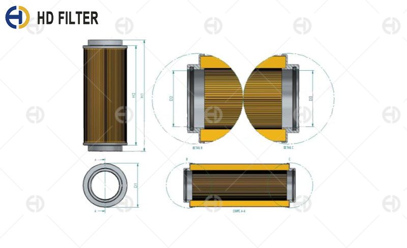 Caterpillar Hydraulic Filter 3508B 337-5270 Venezuela